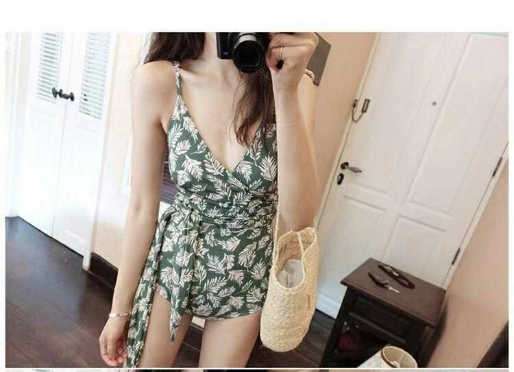 Đồ Bơi Một Mảnh Hở Lưng Phong Cách Hàn Quốc Quyến Rũ Dành Cho Nữ | BigBuy360 - bigbuy360.vn