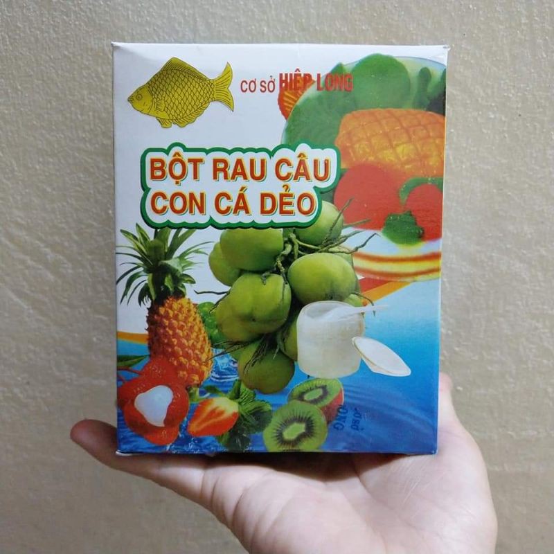 Bột rau câu Con cá dẻo Hiệp Long 12g