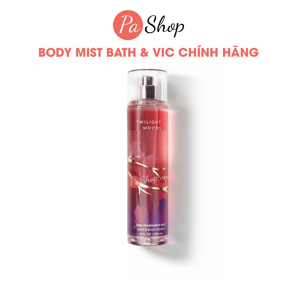 Body mist Twilight Woods xịt thơm toàn thân