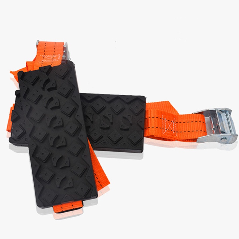 SUN 2x Tire Traction Mat Recovery Track Portable Emergency Devices for Snow Ice Mud
