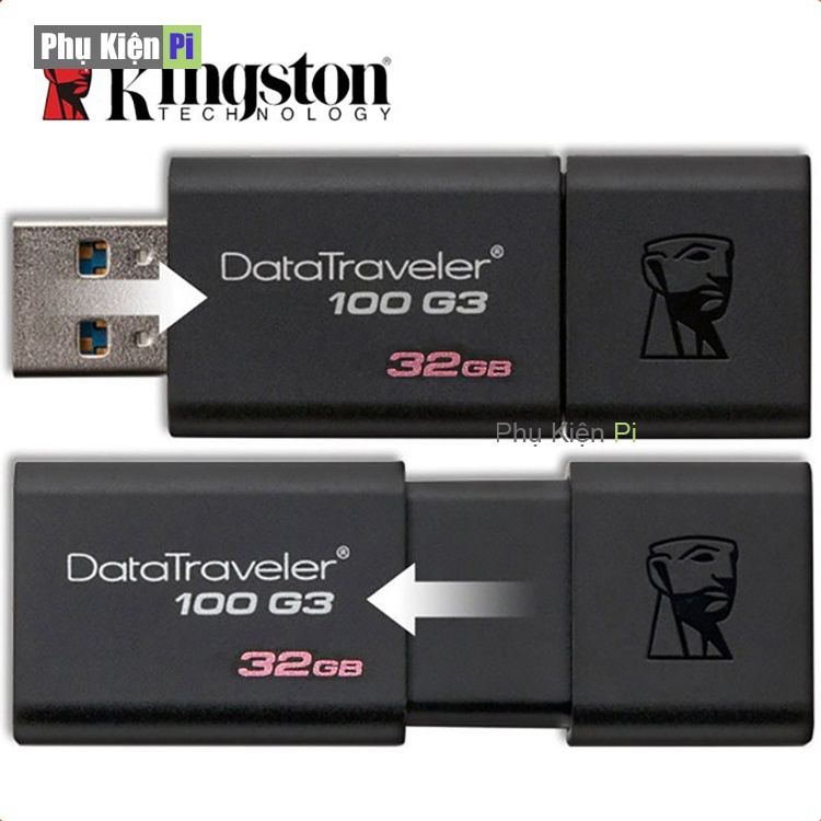 USB 3.0 Kingston DT100G3 32GB tốc độ upto 100MB/s