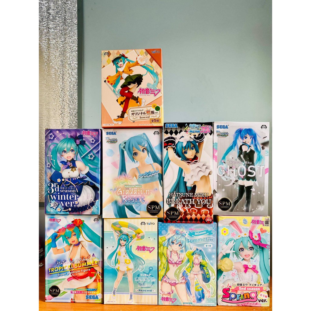 [ Ora Ora ] [ Hàng có sẵn ] Tổng hợp mô hình Hatsune Miku Vocaloid Project Diva Figure chính hãng Nhật