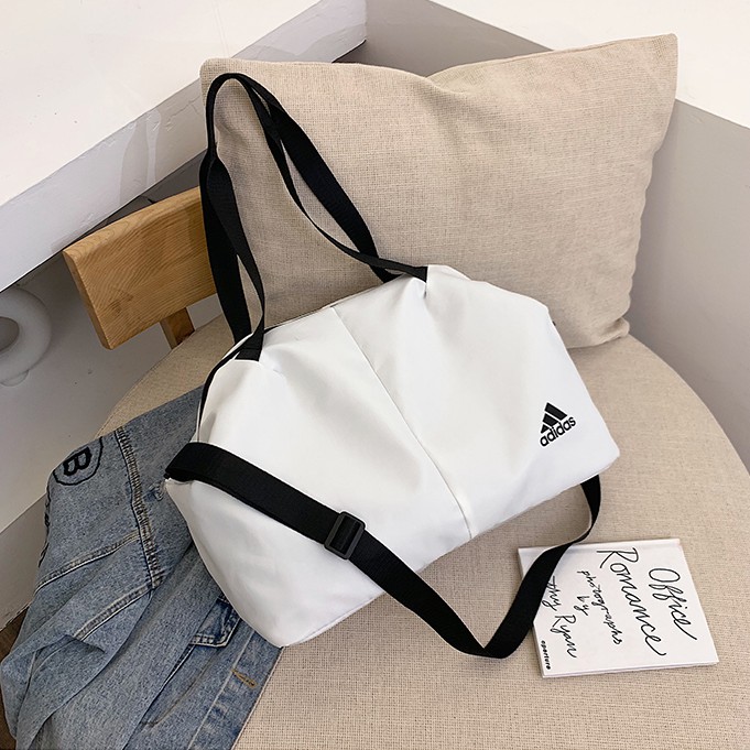 Túi Xách Du Lịch Thời Trang Xách Tay Nam Nữ Chất Liệu Vải Canvas Oxford Phong Cách Đeo Vai