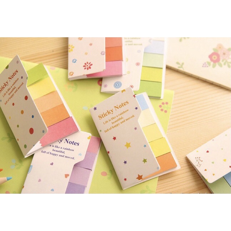 Giấy nhắn sticky note nhiều màu