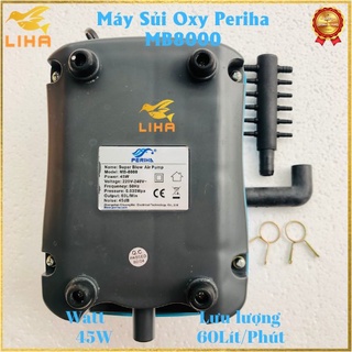 Máy Sủi Oxy Periha MB8000 (45W-60Lít/Phút) - Máy Oxy Cho Bể Cá