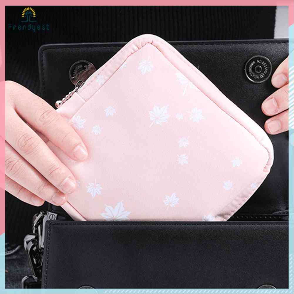 Túi Đựng Băng Vệ Sinh / Khăn Ăn / Tiền Xu Mini Tiện Dụng Cho Nữ