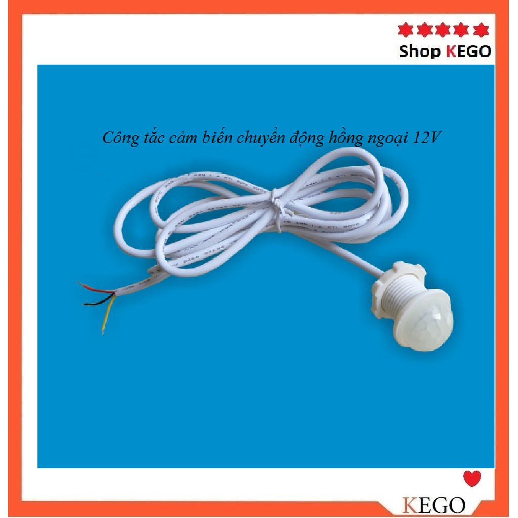 Công tắc cảm biến chuyển động hồng ngoại 220v