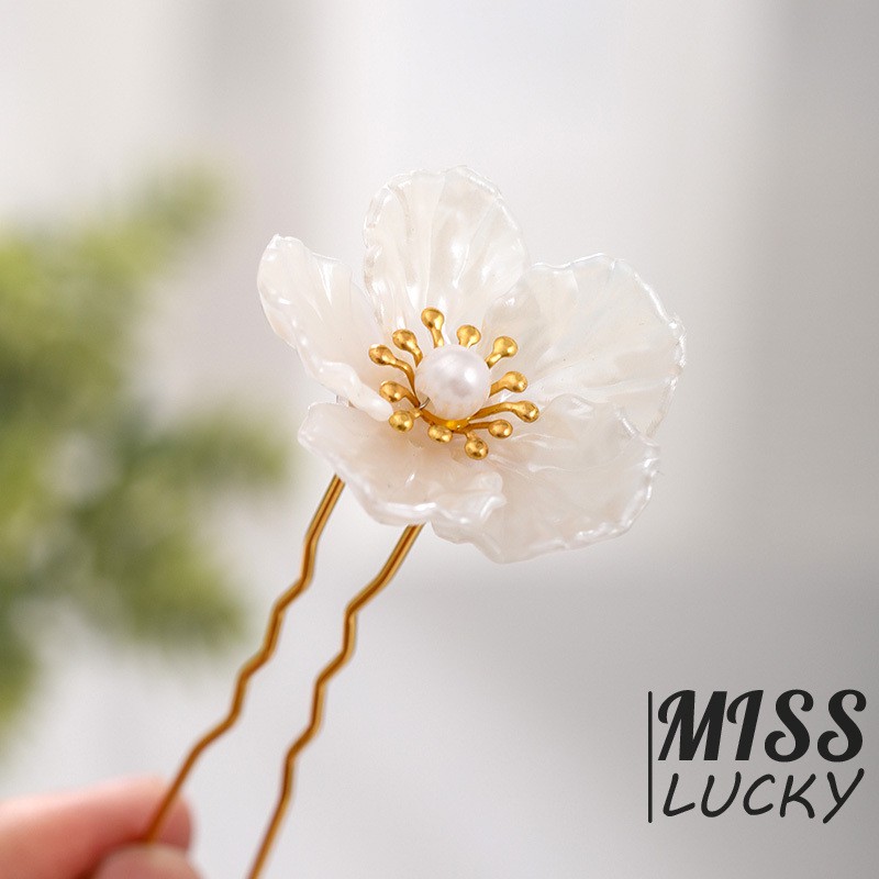 Set 3 Kẹp Tóc Hình Hoa Xinh Xắn Dành Cho Nữ