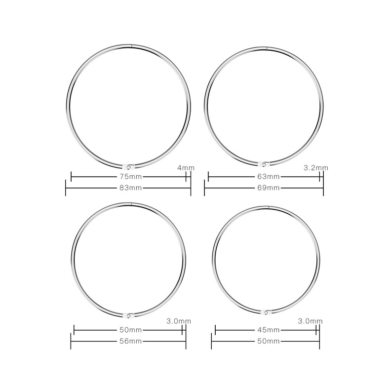 Vòng Kim Loại Hình Lá Có Nhiều Kích Cỡ Dùng Để Gắn Thẻ Nhớ Tiện Dụng