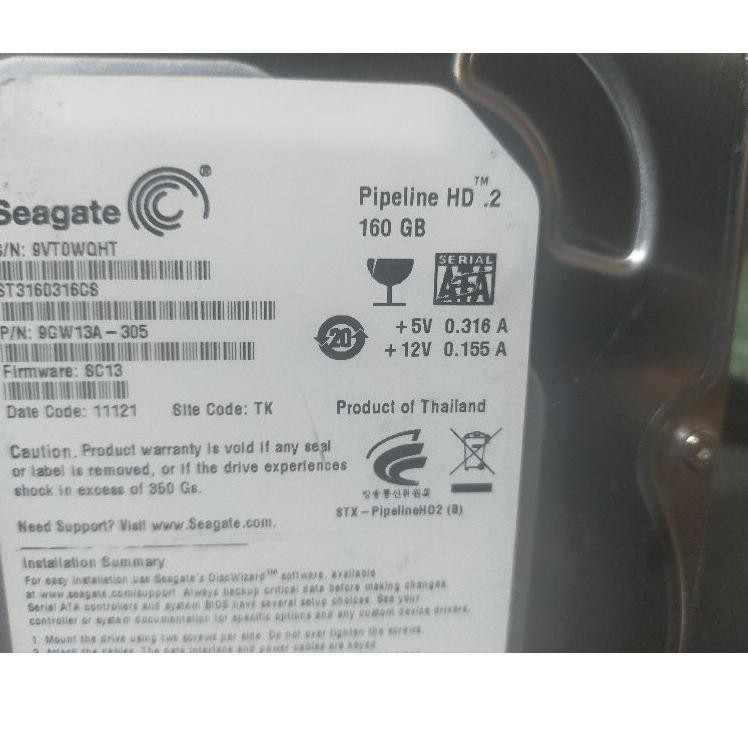 Ổ Cứng 7kv 250gb Sata Pc