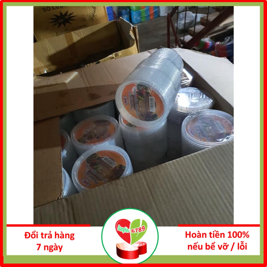 Lốc 10 hộp thực phẩm tròn L650 - Song Long - Duonghieu6789