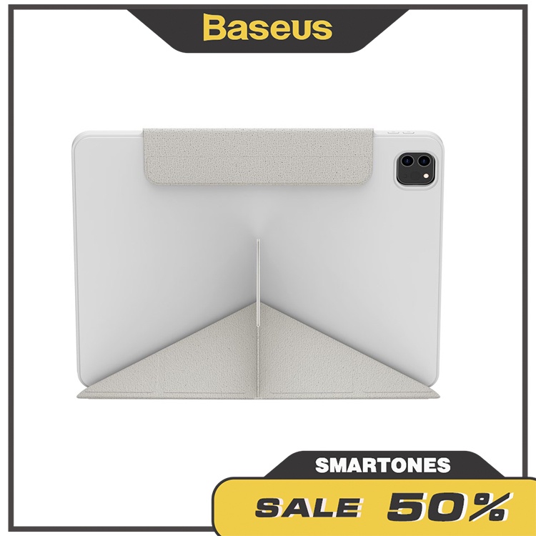 Ốp lưng bao da iPad Baseus Safattach Y-Type Magnetic Stand cho iPad Pro 11'' 12.9''   Air
