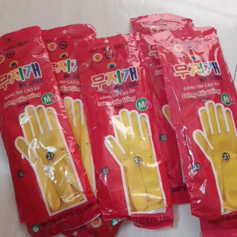 găng tay cao su hàn quốc gloves  M7