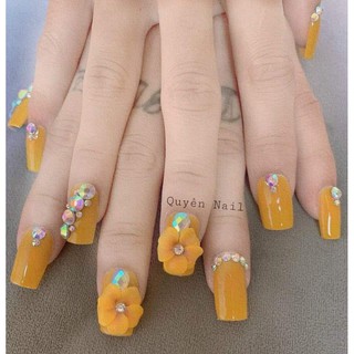 hoa bột nail mẫu nn