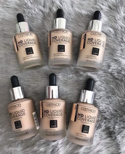 Kem nền kiềm dầu Catrice HD 24h Liquid Coverage Foundation KN01 | BigBuy360 - bigbuy360.vn