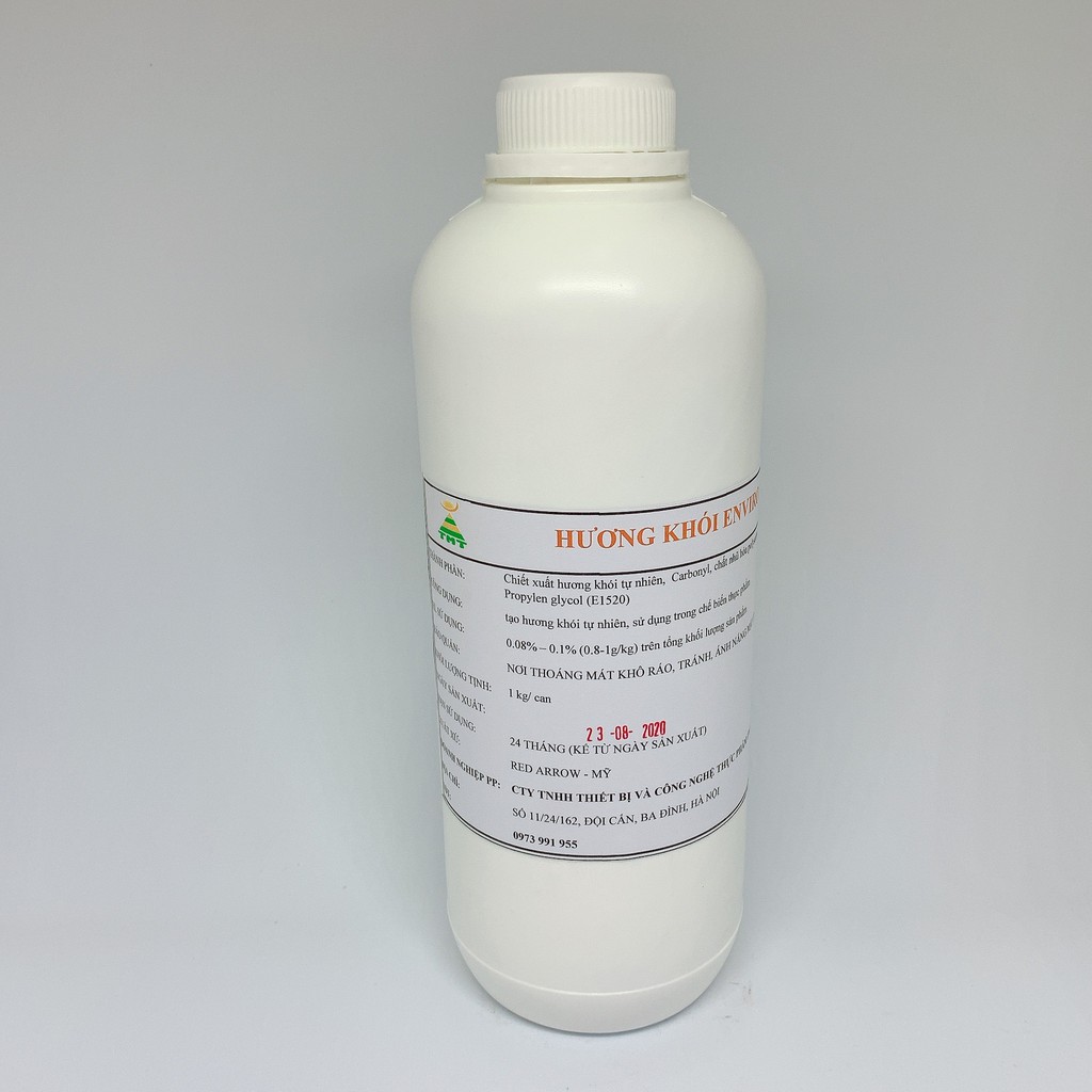 Hương xông khói Enviro 24PB TMT - 100gam, 1 kg - Tạo hương thơm xúc xích, thịt xông khói