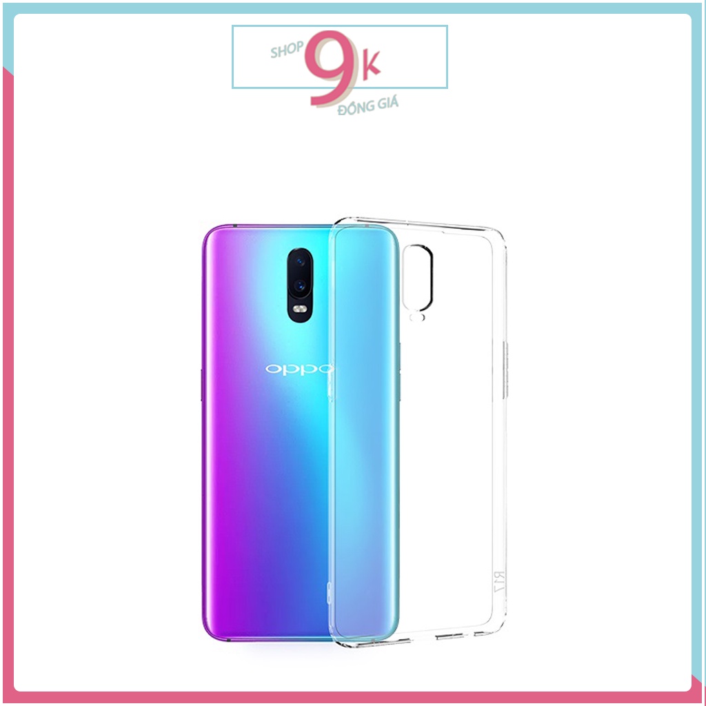Ốp silicon dẻo trong suốt cho OPPO R17