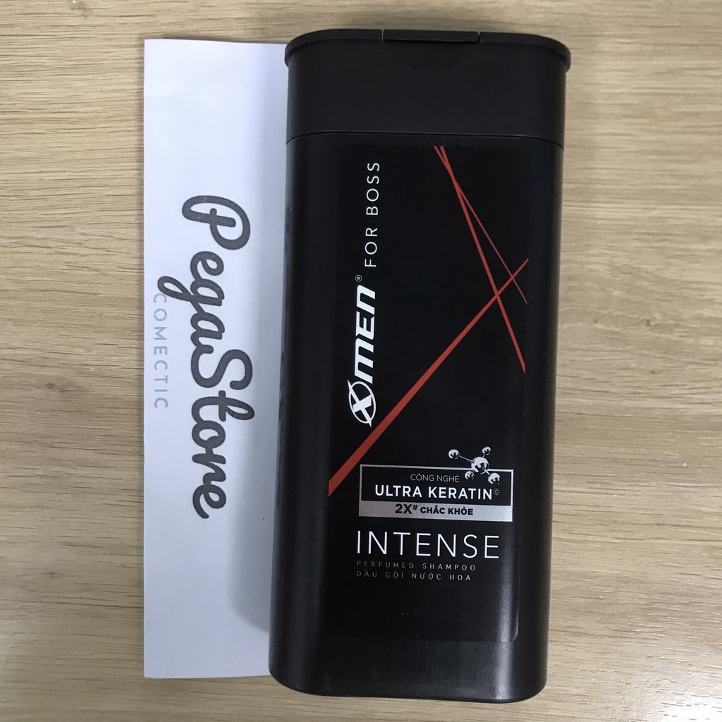 Dầu gội nam XMEN For Boss Intense Perfumed Shampoo dầu gội hương nước hoa nam X men 380g/650g - BST Xmen dành cho nam