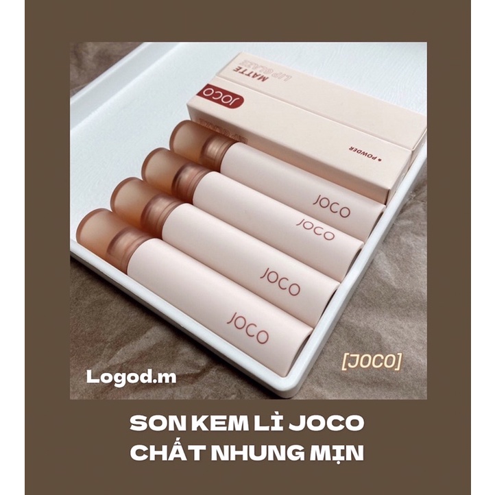 😈SĂN SALE😈Son Kem JOCO Chất Mịn, Dễ Sử Dụng - Logod.m