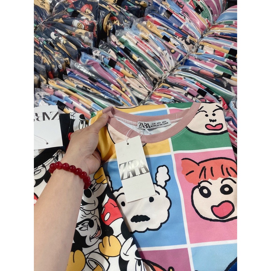 Váy Dáng Dài Suông Hoạt Hình Nữ Cực Trẻ Trung | BigBuy360 - bigbuy360.vn