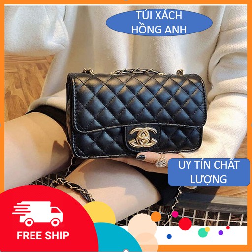 Túi xách nữ CN trần trám  FREE SHIP  Túi xách nữ đeo chéo nhiều ngăn đựng đồ sang trọng dễ phối đồ