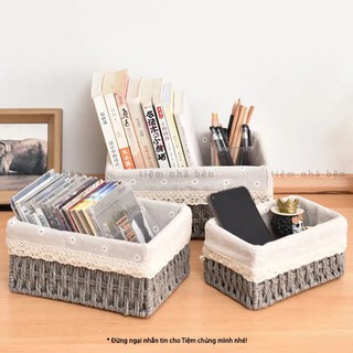[SẴN+ORDER] GIỎ MÂY VINTAGE