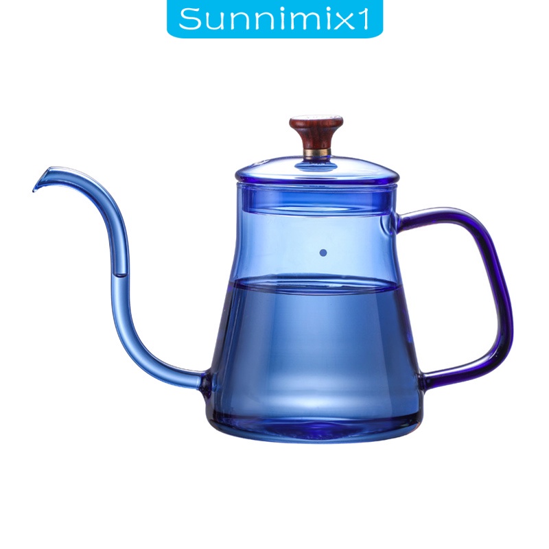 Ấm Đun Nước Cổ Ngỗng Bằng Thủy Tinh Sunnimix1
