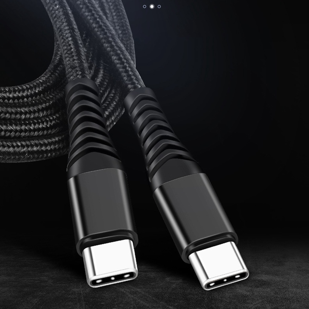 Cáp sạc nhanh PD 60W USB 2.0 Type C sang Type-C cho điện thoại