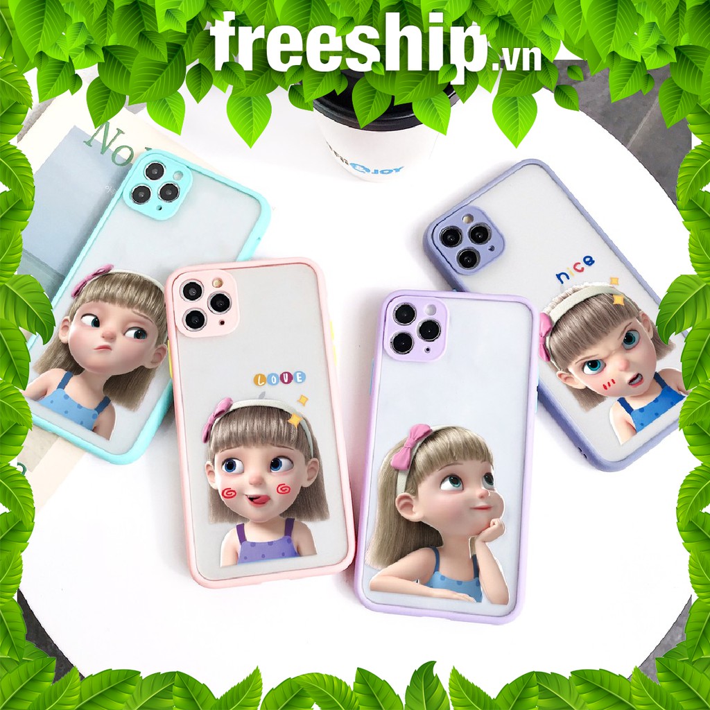 Ốp lưng iphone Baby Girl bảo vệ camera 5s/6/6plus/6s/6splus/6/7/7plus/8/8plus/x/xs/xsmax/11/11pro/11promax– Shin Case