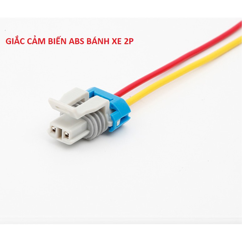 Giắc cảm biến ABS bánh xe 2 lỗ