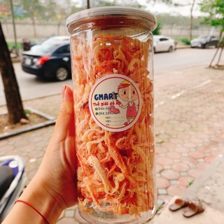 Mực xé sợi hấp nước dừa hũ 250gram