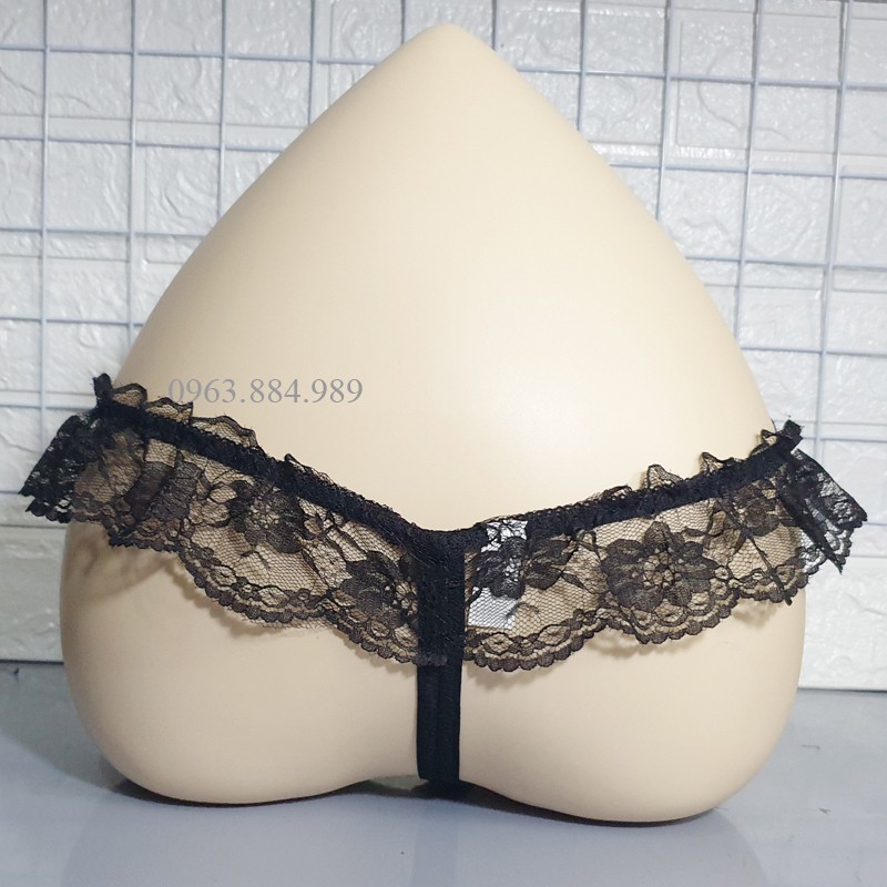 Quần lót nữ QN.34 ren phối cườm cho chị em đồng màu - ẢNH shop chụp