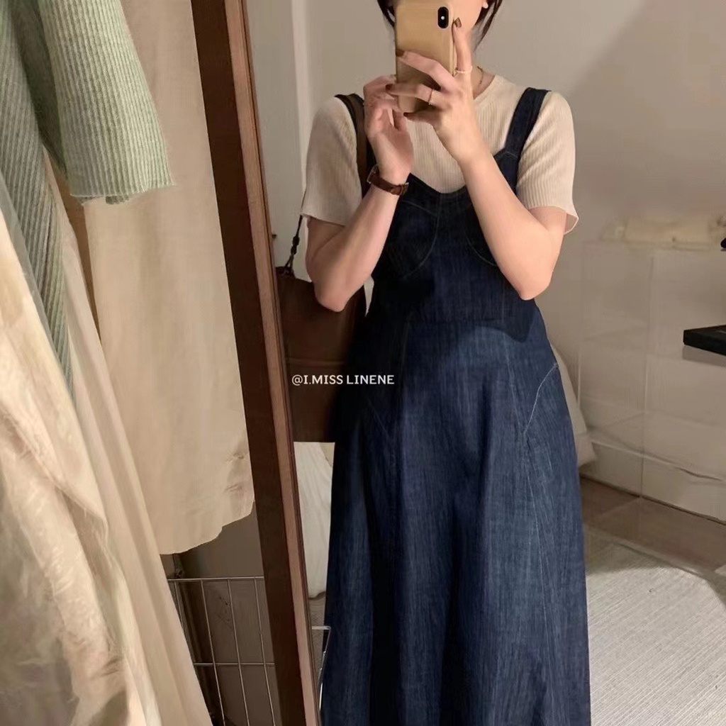 Yếm Denim DeepBlue KOREAN 1188
