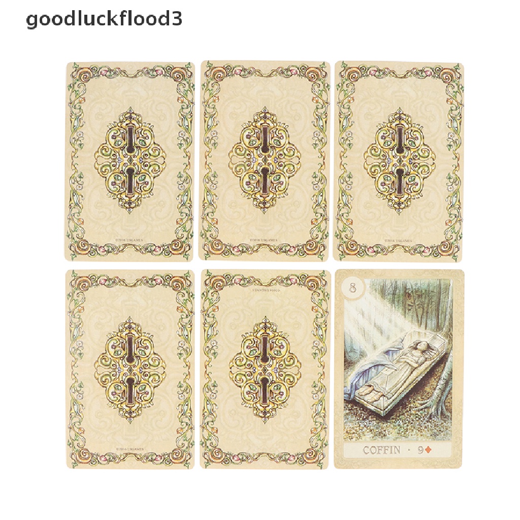 Bộ Thẻ Bài Tarot In Hình Fairy Tale Lenormand Oracle Độc Đáo