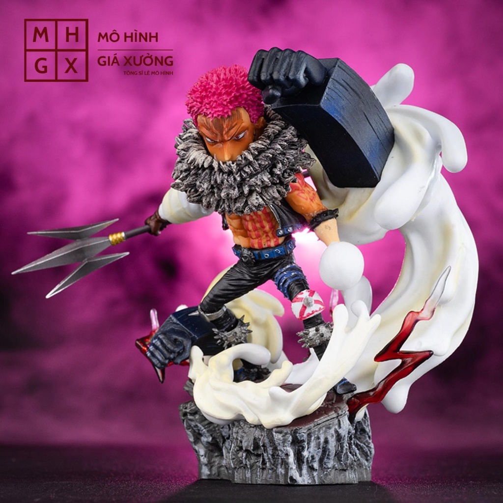 Mô hình One Piece Katakuri hàng cao cấp cao 12cm trạng thái chiến đấu  figure mô hình giá xưởng