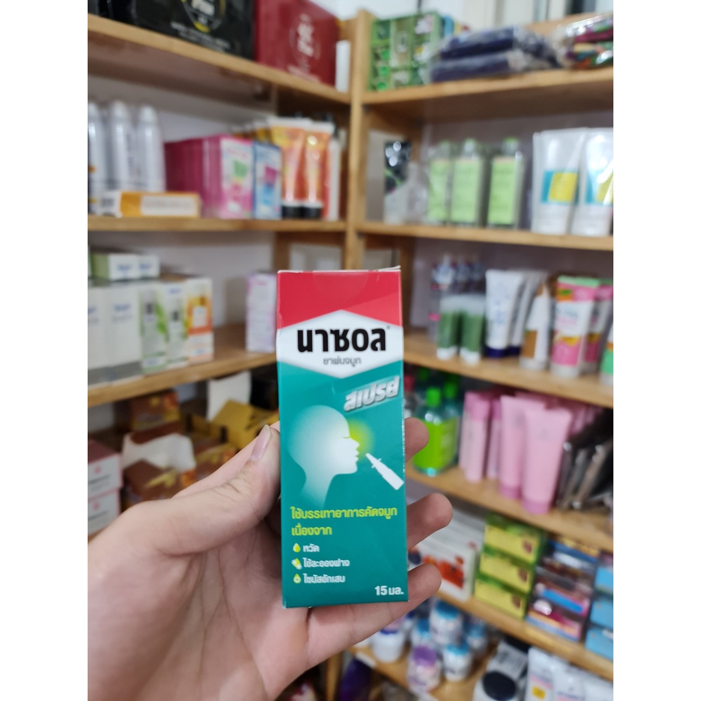 Chai xịt mũi Nasol Spray Nebuliser 15ml Thái Lan
