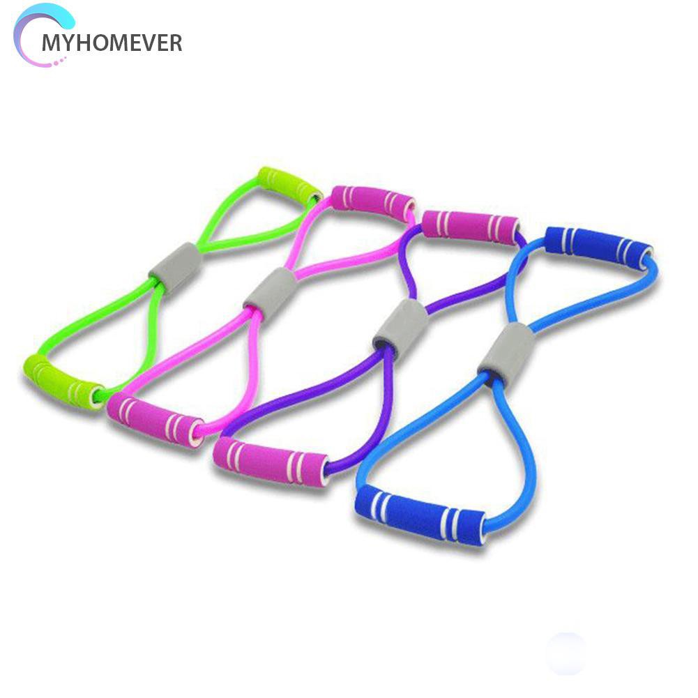 Dây kháng tập thể dục hình số 8 độ đàn hồi cao tiện dụng