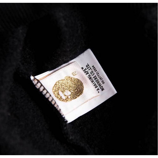 Áo Sweater Thêu BAPE Cổ Điển Giản Dị Cho Nam Và Nữ