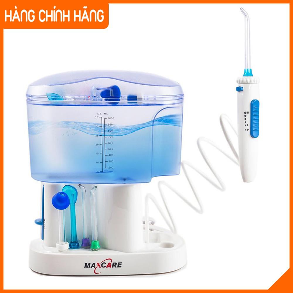 Máy tăm nước Nhật Bản Maxcare Max 456L - Công Nghệ Sóng Siêu Âm , Chăm Sóc Và Làm Sạch Khoang Miệng