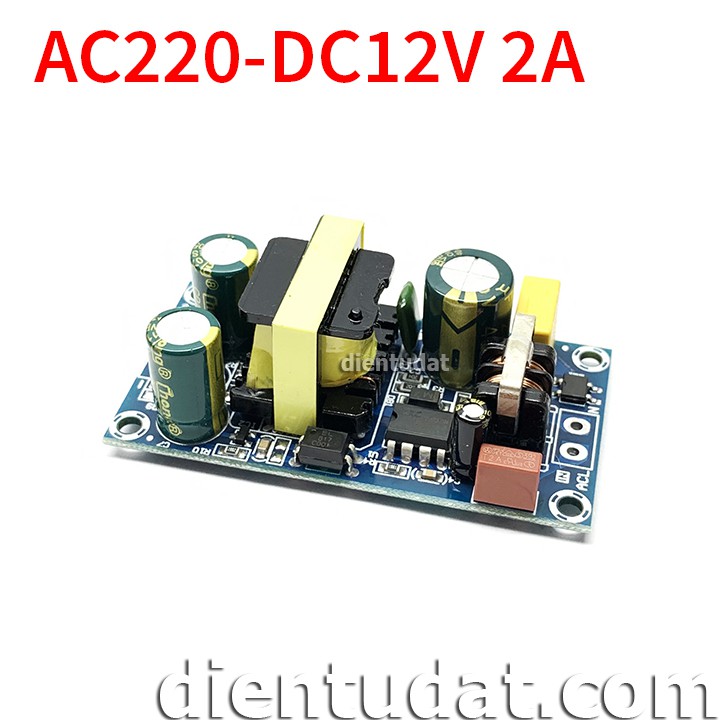 Mạch Chuyển Nguồn AC DC 12V 2A