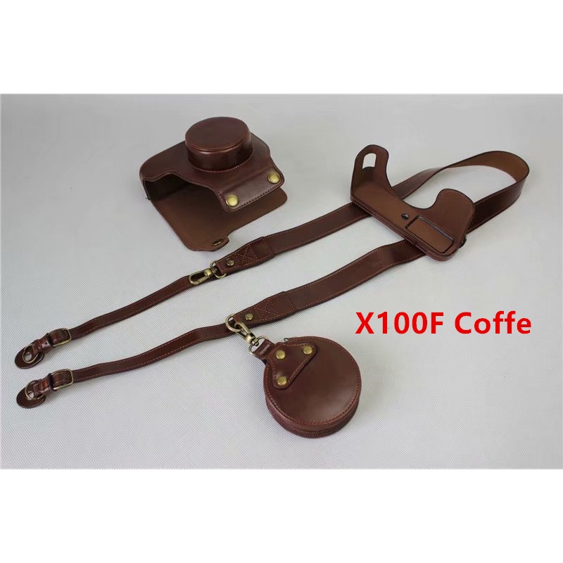 Bao Da PU Sang Trọng Cho Máy Ảnh Fujifilm Fuji X100 X100S X100T X100V X100F XA5 XA7 XA20 XT100 XT200 XT10 XT1 XF10 XS10