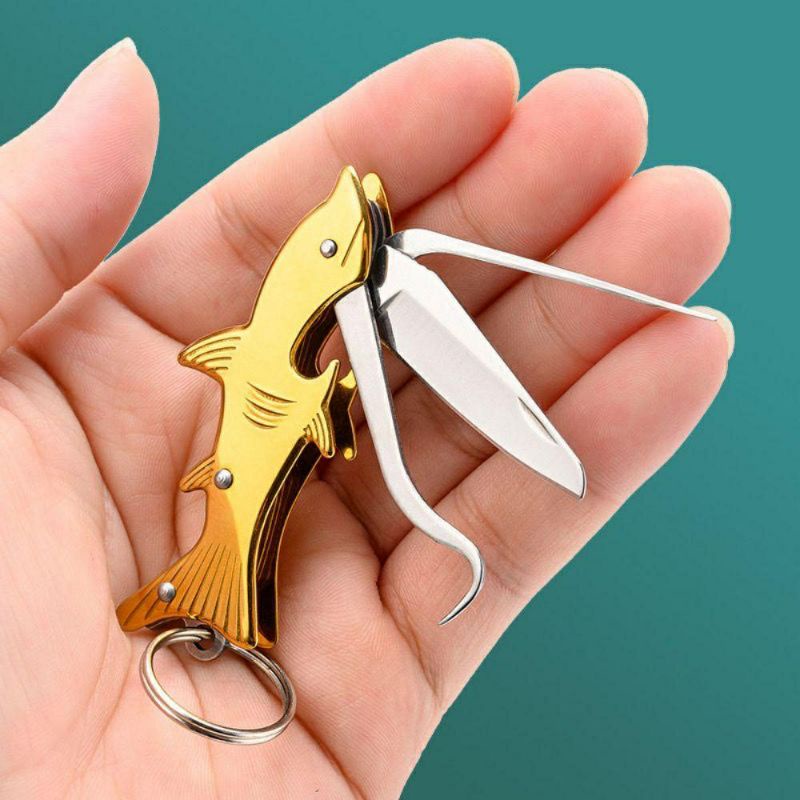 Móc Khóa Kiêm Tăm Xỉa Răng Gập Gọn