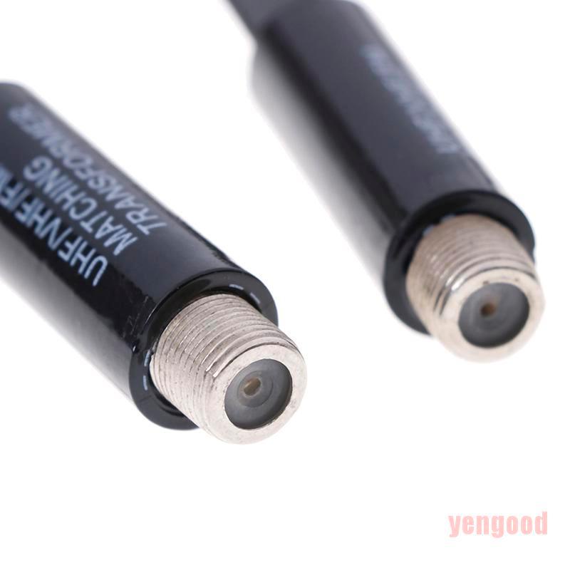 Set 2 Ăng Ten Uhf / Vhf / Fm / Tv F 75-300 Ohm Chất Lượng Cao