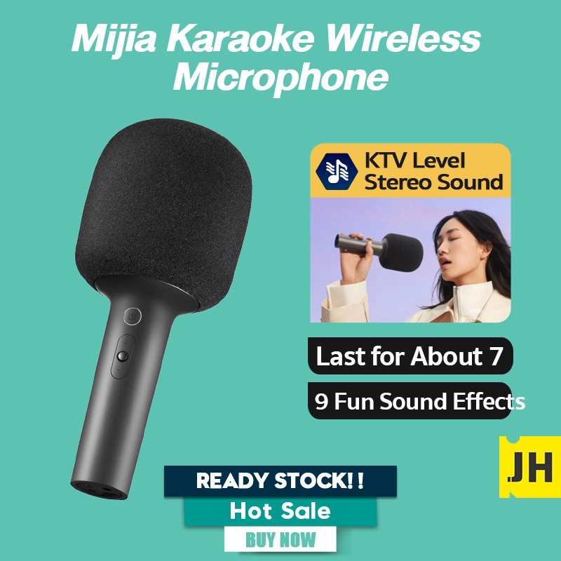 Micro karaoke xiaomi mijia micro karaoke bluetooth Microphone không dây,công nghệ giảm tiếng ồn thông minh