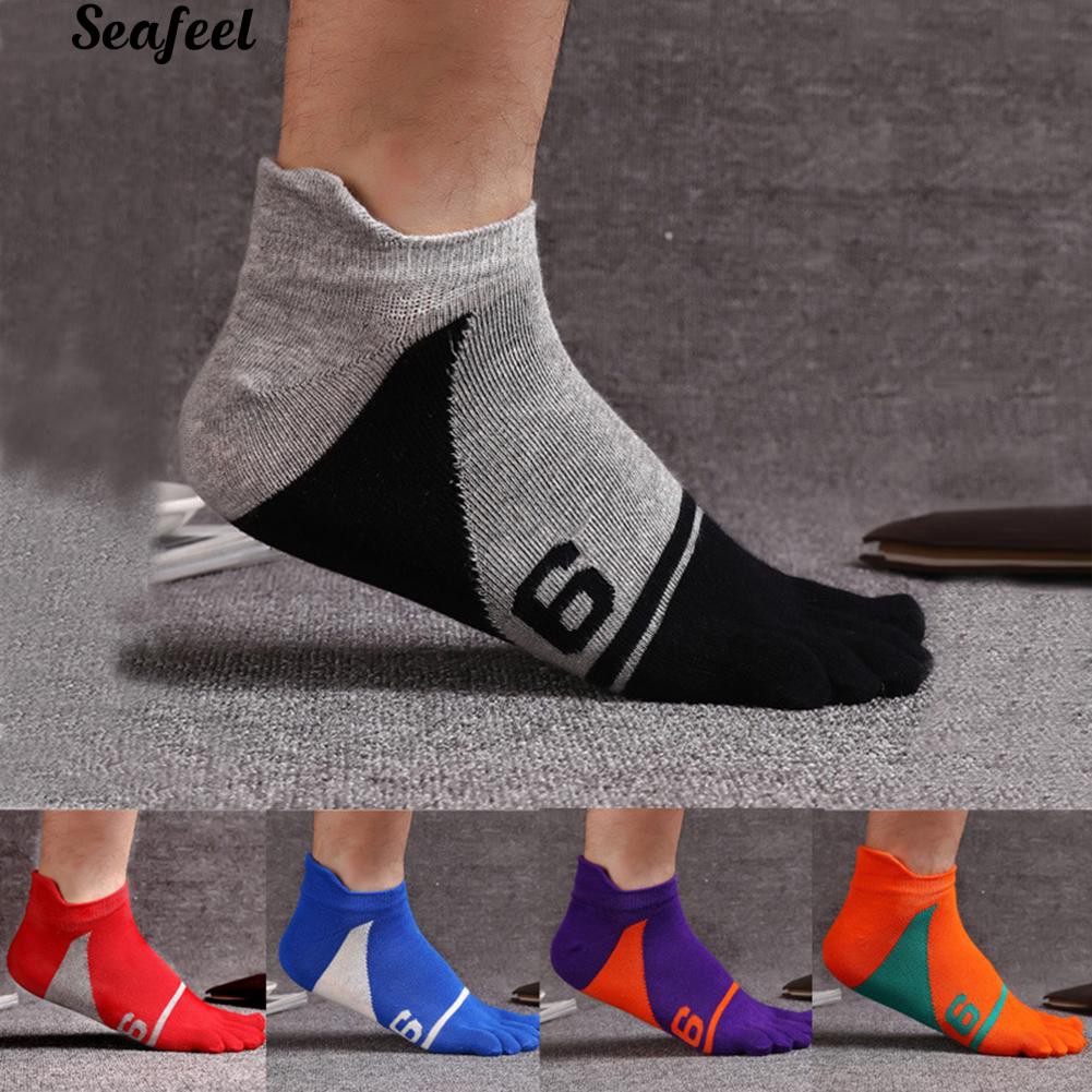 Vớ Cotton Xỏ Ngón Thể Thao Thời Trang Dành Cho Nam
