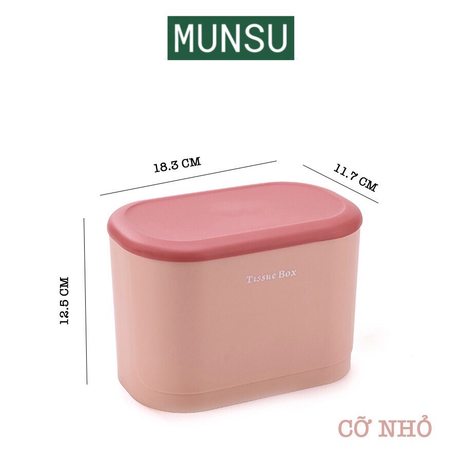 Hộp Kệ Đựng Đa Năng Giấy Vệ Sinh, Khăn GiấyTissue Box Thiết Kế Đơn Giản Tiện Lợi Cao Cấp F01_A102