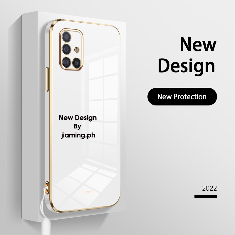 Ốp Điện Thoại Mềm Màu Kẹo Thiết Kế Sang Trọng 2022 Cho Samsung Galaxy A51 A31 A71 4G