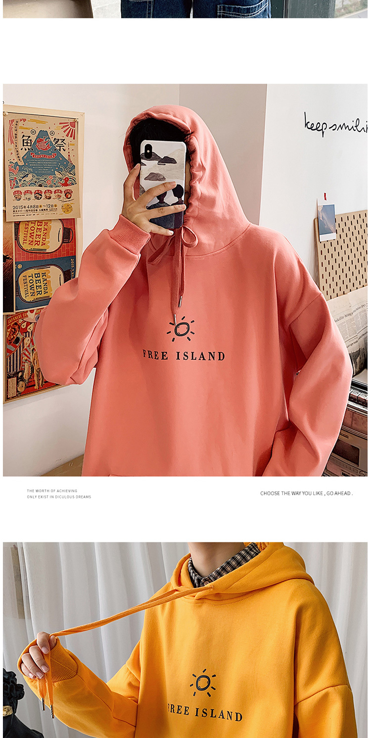 Áo hoodie dáng rộng thời trang nam năng động trẻ trung | BigBuy360 - bigbuy360.vn