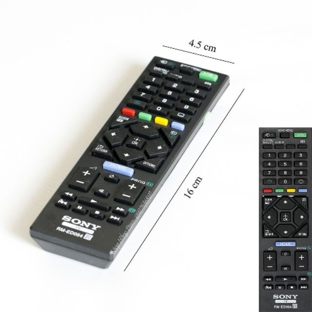 Remote Tivi Sony RM-ED054