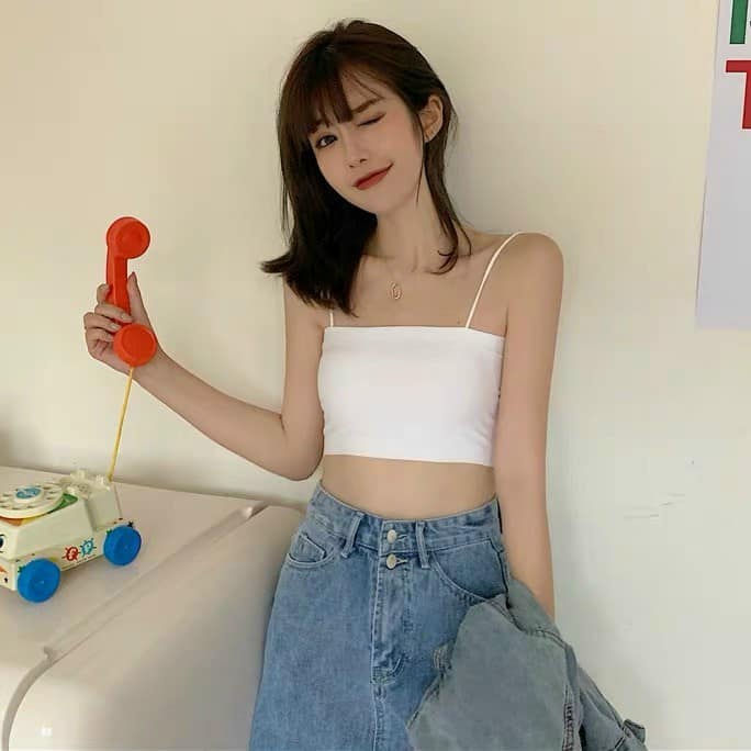 Áo Bra Su Lạnh Mút Mỏng Nhiều Màu Siêu Đẹp Dành Cho Người Dưới 55kg